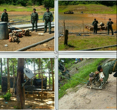 Inhabilitados 17 campamentos minería ilegal en Municipio Angostura