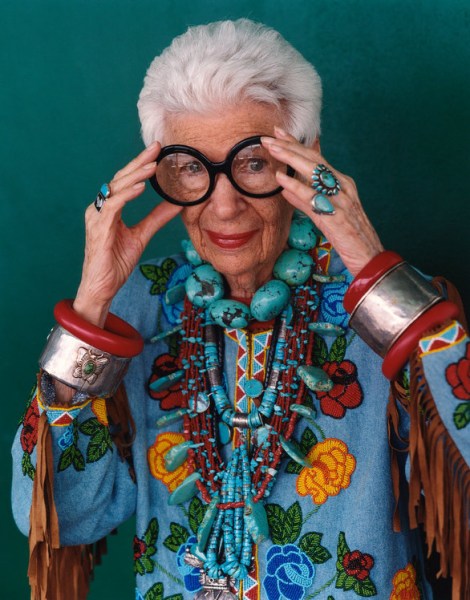 Iris Apfel Photo © Bruce Weber