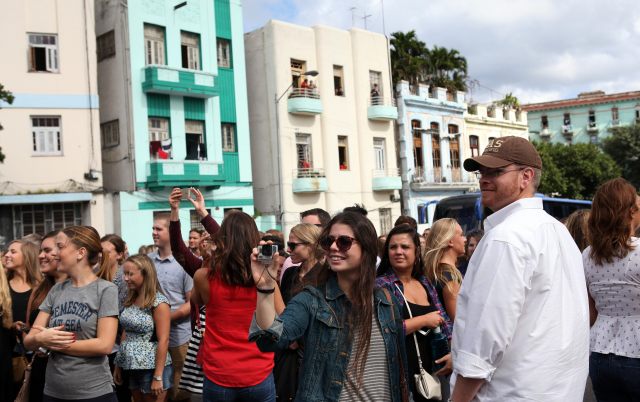 CRUCERO ACADÉMICO DE EEUU LLEGA A CUBA CON 624 ESTUDIANTES UNIVERSITARIOS