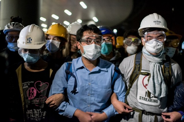 HONG KONG-CHINA-POLITICS-DEMOCRACY