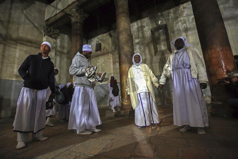 Belén se inunda de peregrinos para la Navidad