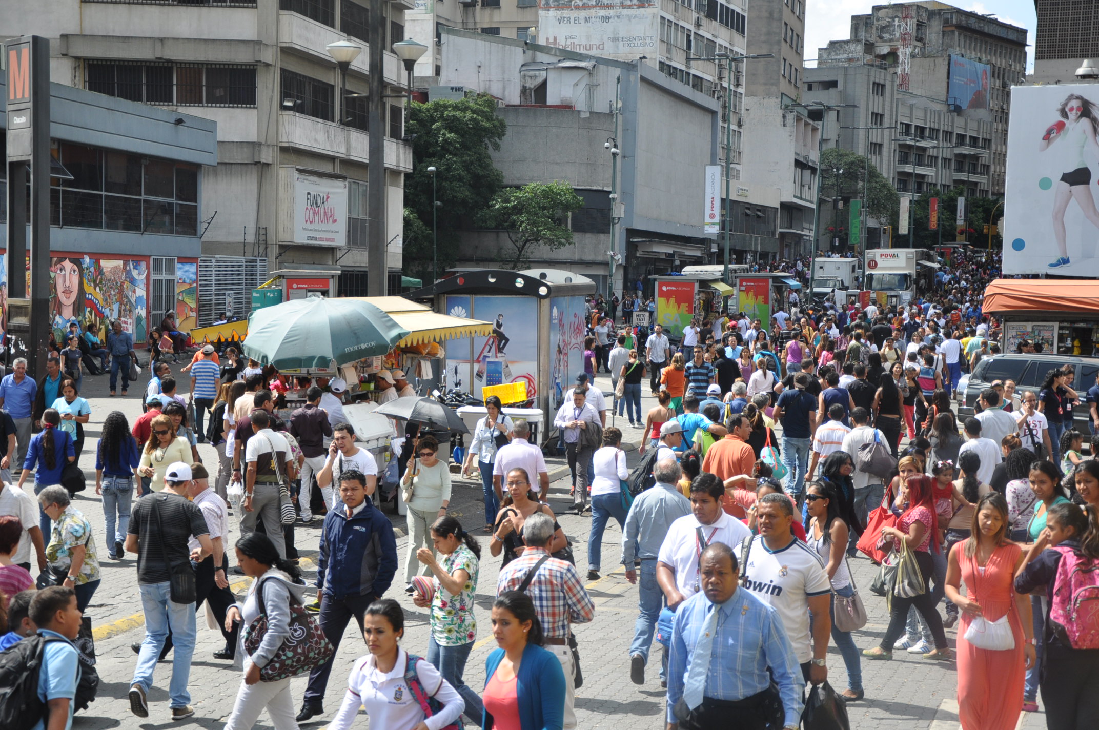 Así están las calles de Caracas tras el apagón (Fotos)