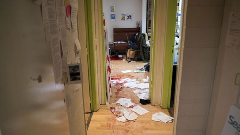 La primera imagen del interior de la redacción de Charlie Hebdo