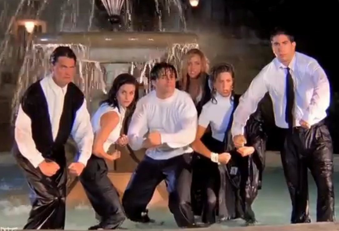 Así se escucha el inicio de “Friends” sin música (Video)