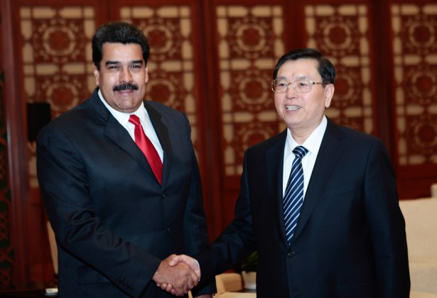 Foto: El Presidente de la República, Nicolás Maduro, en visita este jueves 8 de enero en Asamblea Nacional de China / AVN