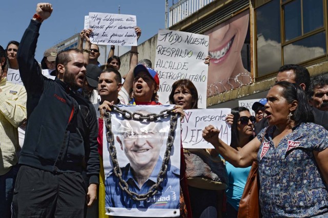 VENEZUELA-POLITCS-LEDEZMA-DEMO