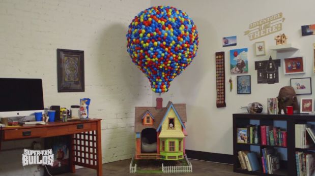 Fabrican casa para perro inspirada en película “Up”