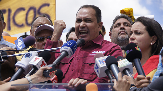 Foto: El diputado Richard Blanco / Nota de prensa