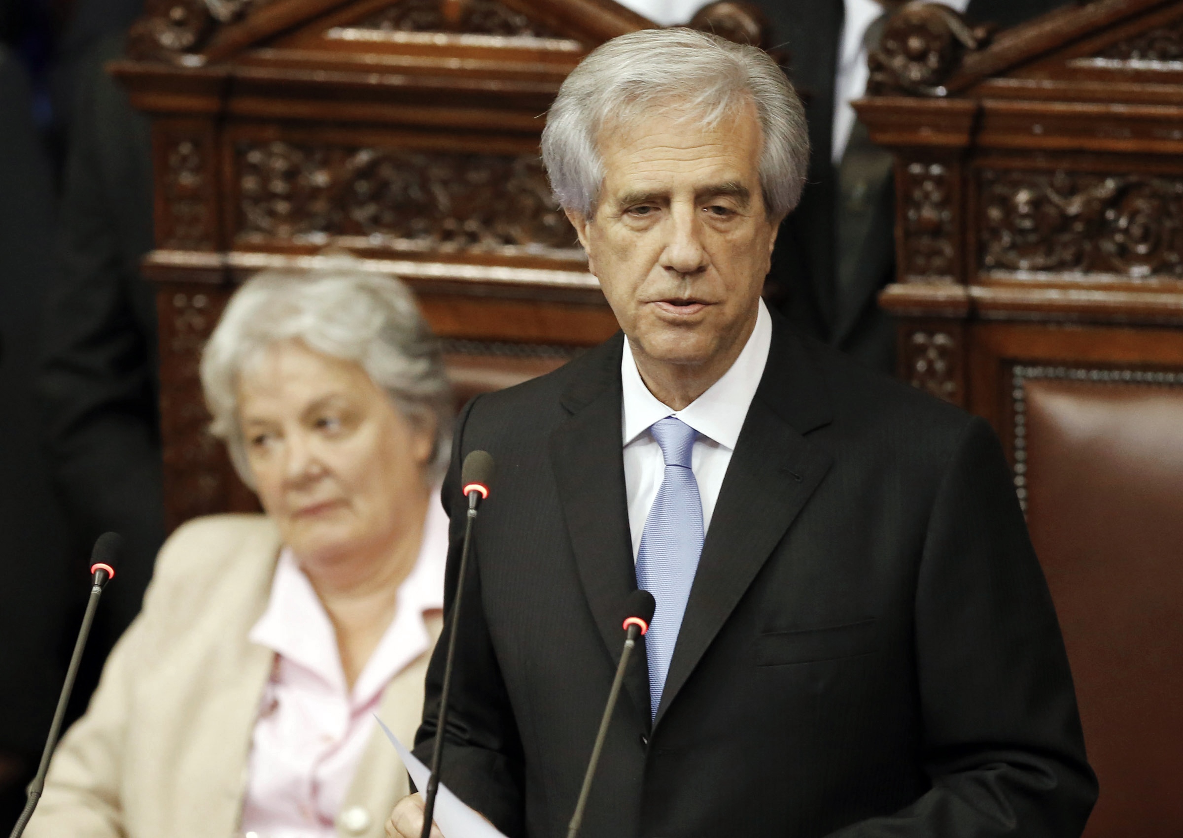 Tabaré Vázquez dice que situación en Venezuela es preocupante y llamó a diálogo