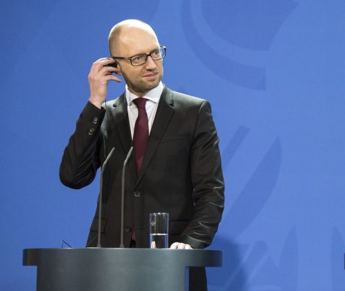 Foto: El primer ministro ucraniano, Arseni Yatseniuk / EFE