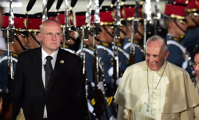 Foto: Domenico Giani a Polizia Moderna / radiovaticana.va