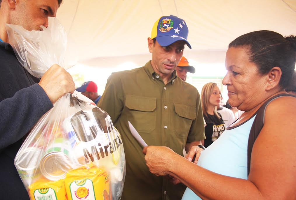 Capriles: No nos podemos rendir hasta que llegue el progreso