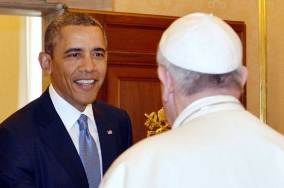 Foto:  El papa Francisco y el presidente estadounidense, Barack Obama / EFE