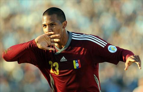 Recordando el primer gol de Salomón Rondón con la Vinotinto