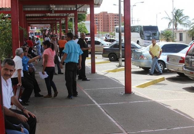 Terminales de Ciudad Guayana con poca afluencia de pasajeros