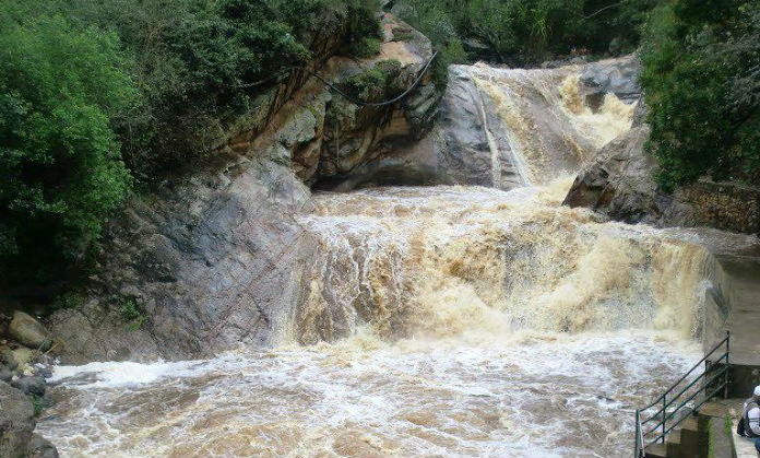 Video: Así fue la crecida de la cascada El Arzobispo en Lara