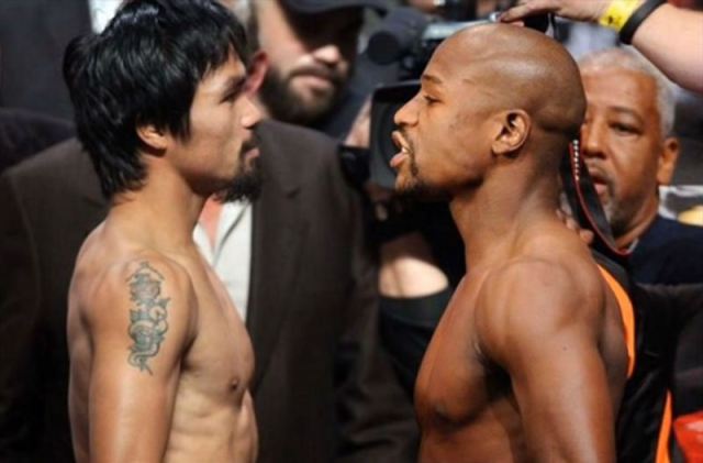 Floyd Mayweather y Manny Pacquiao