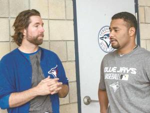 Junto a R.A.Dickey