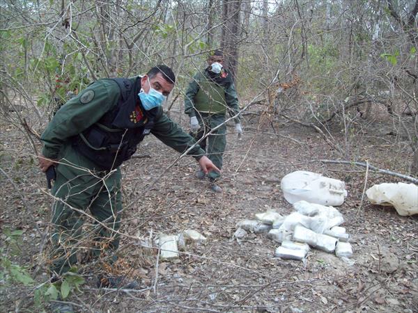 Foto: Las evidencias indican que la droga salió de Colombia, desde una pista no autorizada en la frontera con Venezuela, y su destino era México. Explicó que la capacidad de la nave es suficiente como para realizar la travesía / notitarde.com