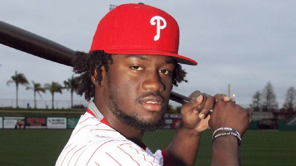 “El Torito” Odubel Herrera batea .355 en el Spring Training