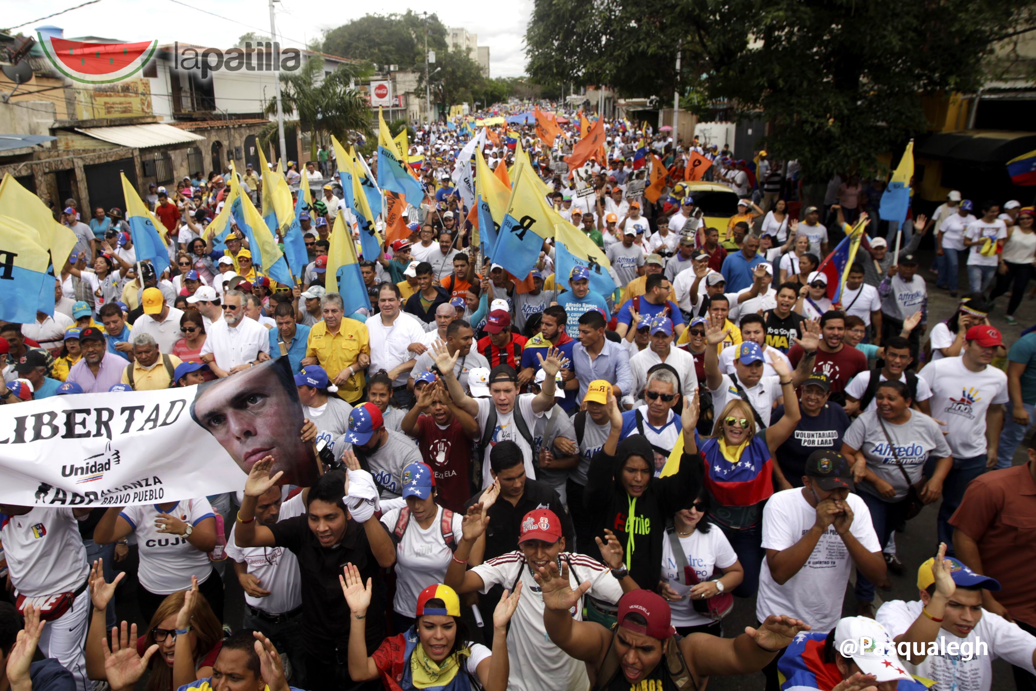 FOTOS: Barquisimeto desbordado este #30M