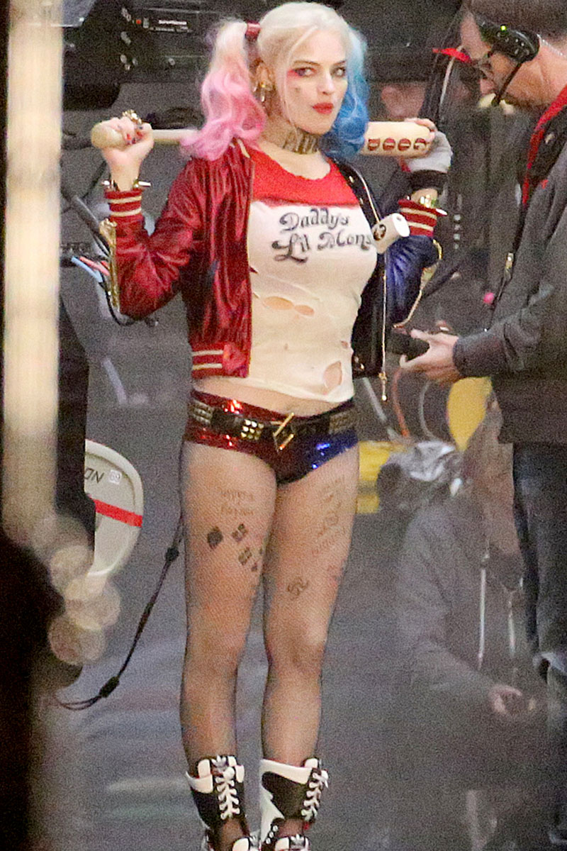 Harley Quinn en acción… se filtran fotos de la grabación de Suicide Squad  (MALVADA)