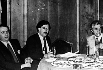 Foto: Pablo Escobar en cargo de congresista suplente, fue invitado en 1982 a la toma de posesión de Felipe González, el tercer presidente de la España democrática post franquista, por el empresario español Enrique Sarasola, quien tenía importantes negocios en Medellín / dier.es