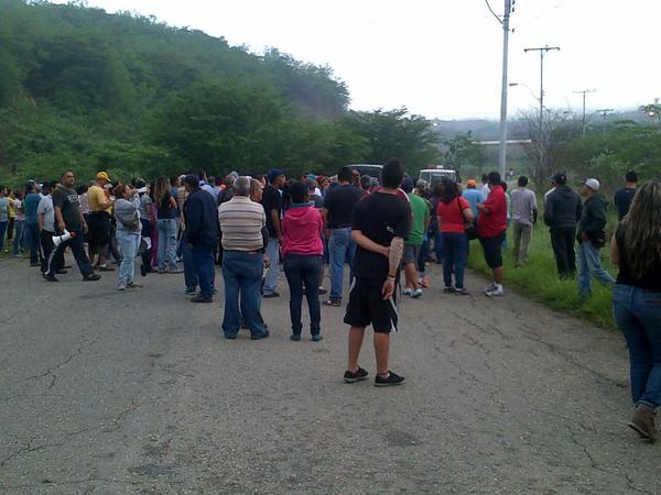 Protestan en Charallave en contra de la inseguridad