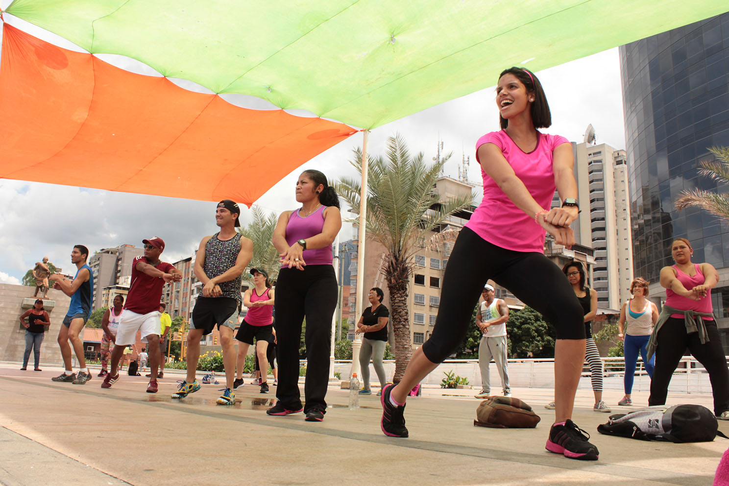 Ejercítate en la Plaza Miranda con “Tu Domingo Sucre Fitness”