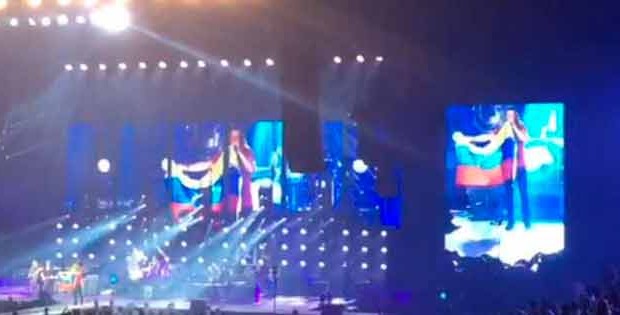 ¡Wao! Maná habla sobre Leopoldo López y la crisis venezolana en pleno concierto en España