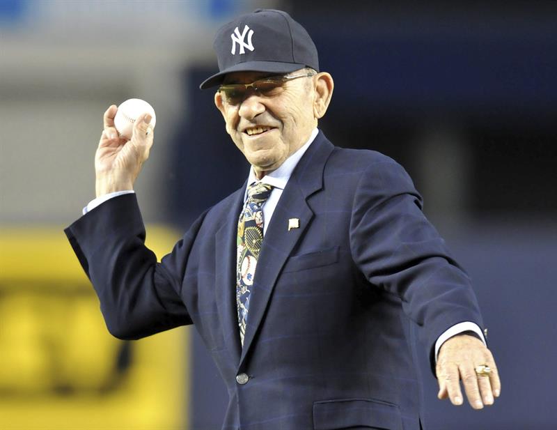 Murió el legendario Yogi Berra, de los Yanquis de Nueva York