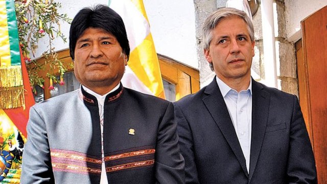 evo morales-vice presidente