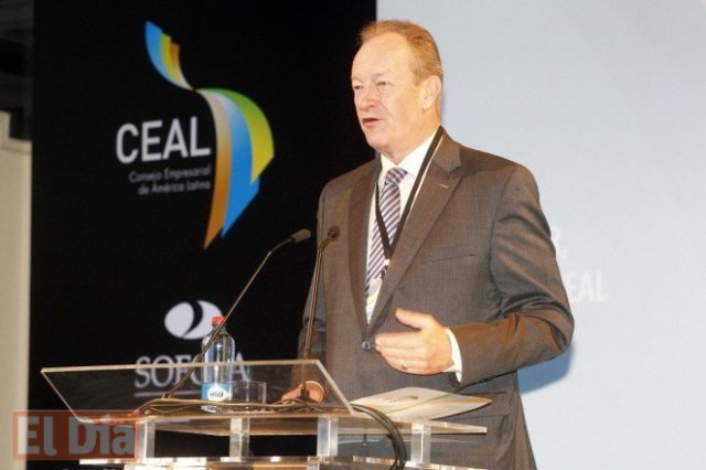 Presidente del Consejo Empresarial de América Latina (CEAL), Ingo Plöger