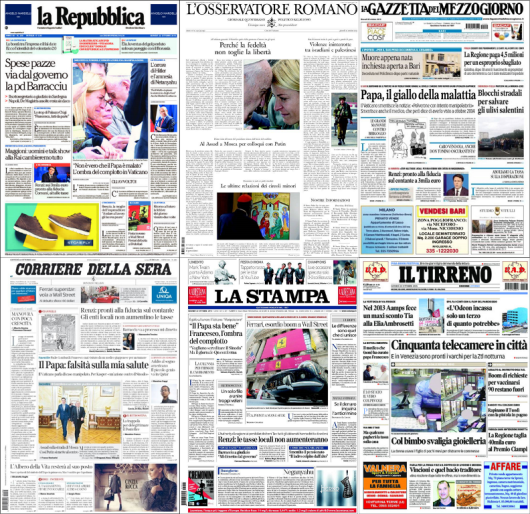 prensa italiana