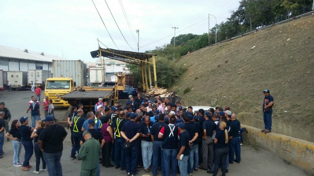 desalojo la guaira