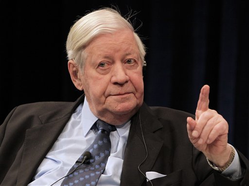 Fallece el excanciller alemán Helmut Schmidt