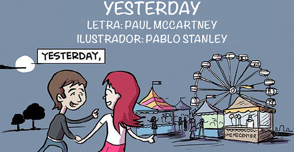 “Yesterday”, de Los Beatles, es recreada de manera gráfica (Fotos)