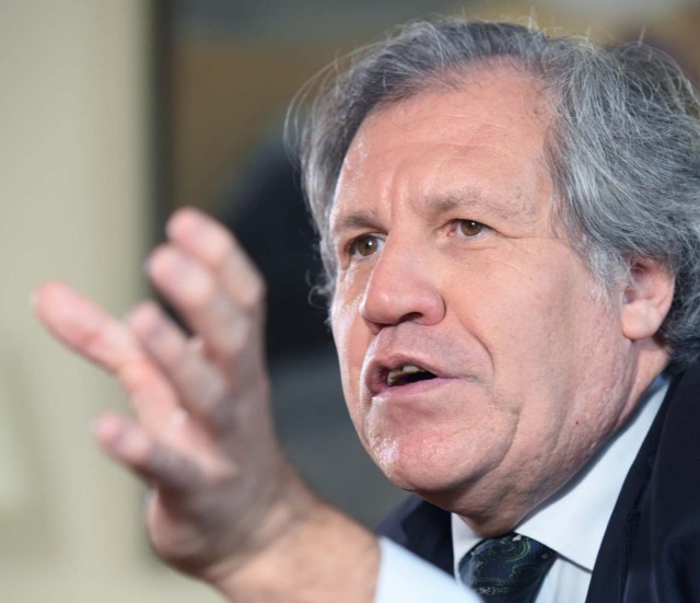 Luis Almagro, secretario general de la OEA (Foto EFE)   