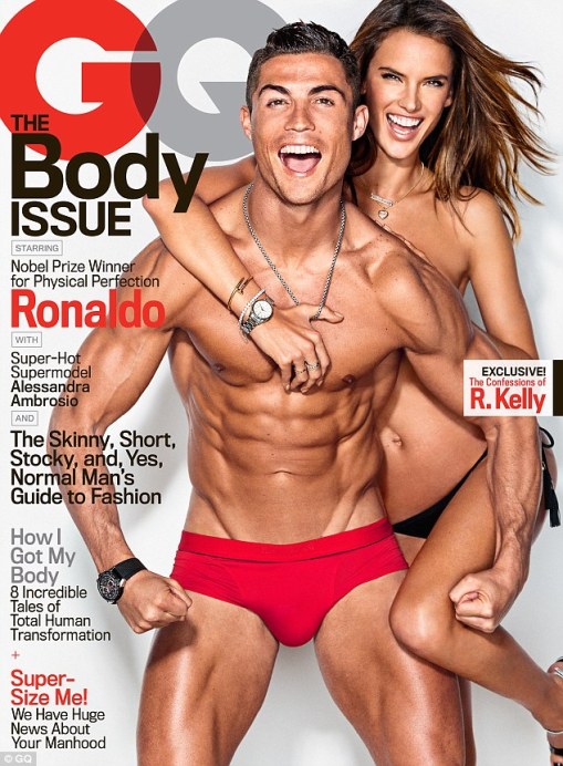 Foto: Alessandra Ambrosio y Cristiano Ronaldo / dailymail.co.uk