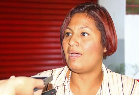 Foto: Judith Subero, secretaria del sindicato del Inces / el-carabobeno.com