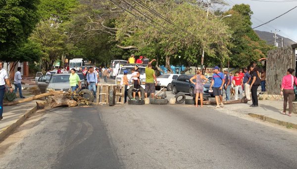 Manifestación en Nueva Esparta por falta de agua