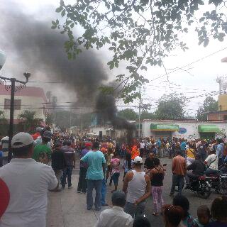 Protestas por falta de comida en Yaracuy