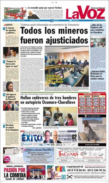 PORTADA LA VOZ