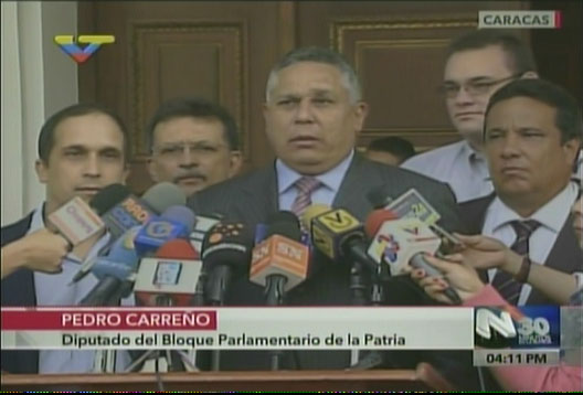 Pedro Carreño sobre Ley de Amnistía: Plantean la reconciliación, pero no salen del “Maduro vete ya”