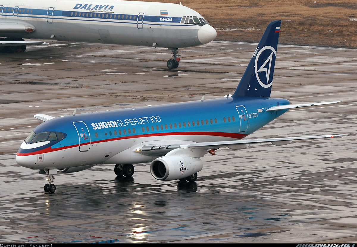 El Sukhoi SSJ100, el avión comercial con que Rusia espera conquistar América Latina