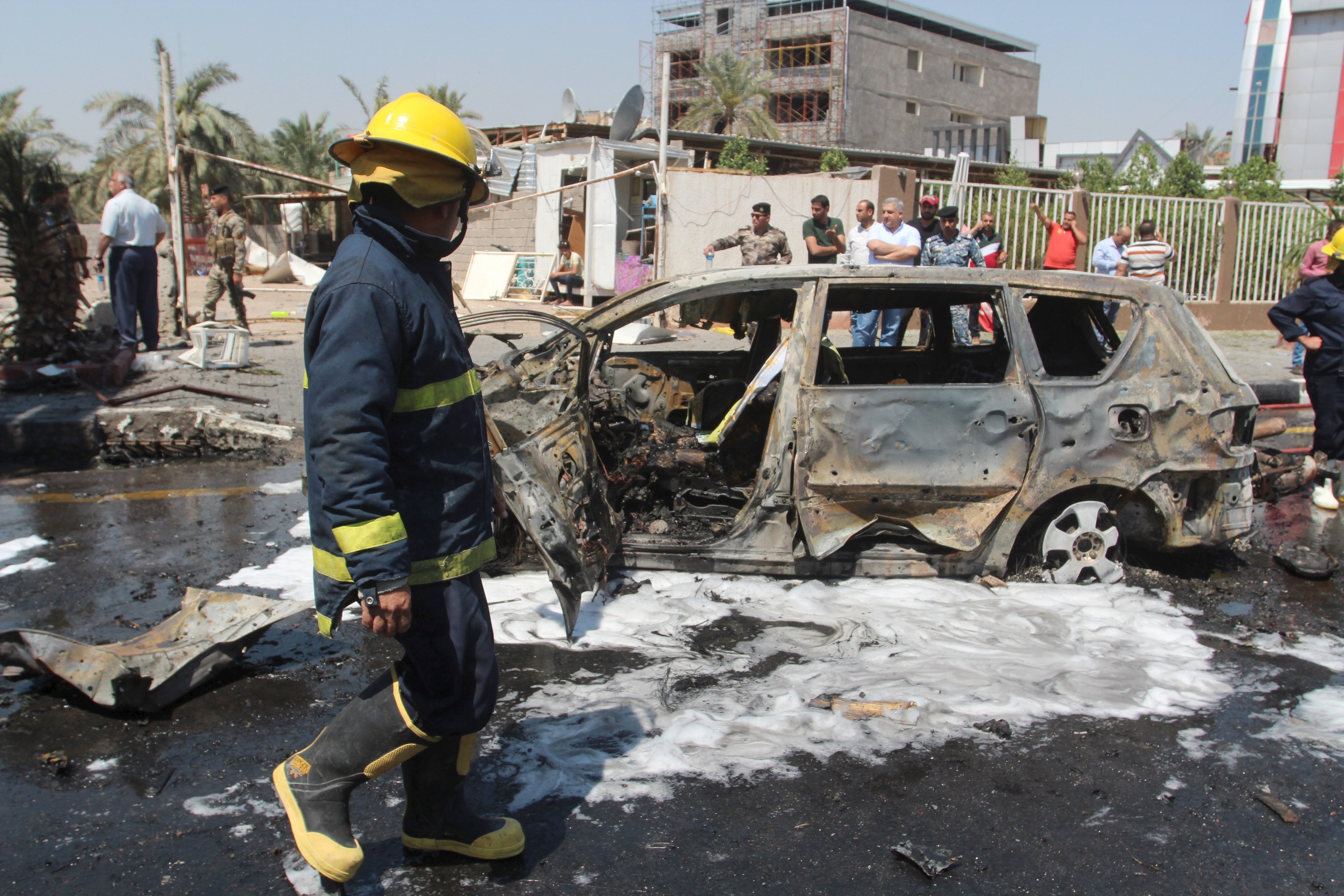 Varios muertos en cuatro ataques suicidas en Bagdad y en el sur de Irak