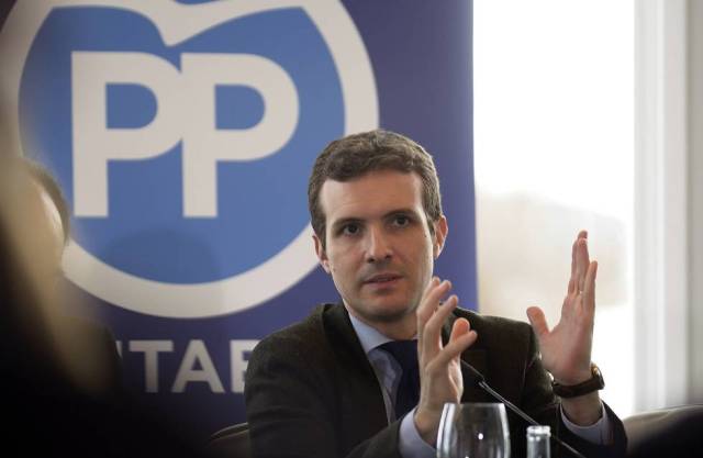 Pablo Casado, vicesecretario del PP de España (Foto Efe)