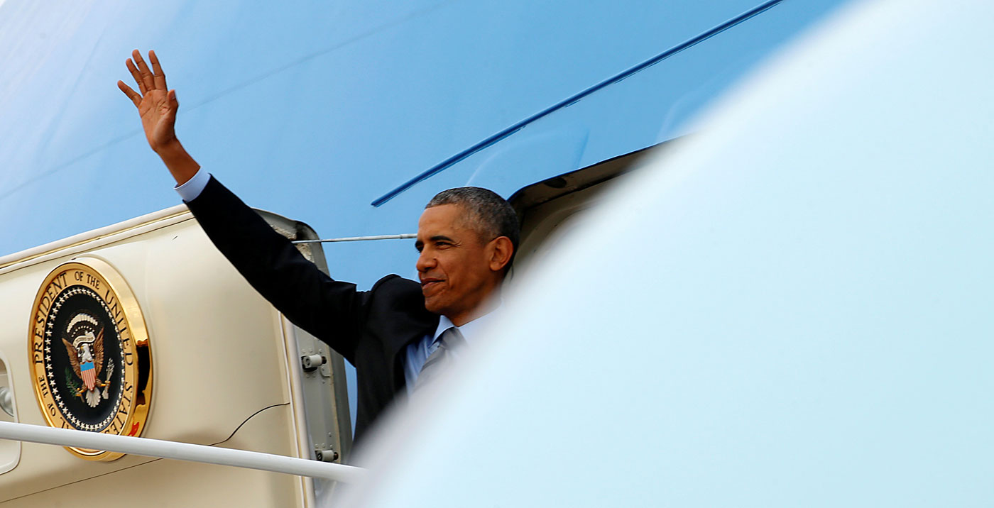 Obama llega a Riad para reunirse con rey saudí