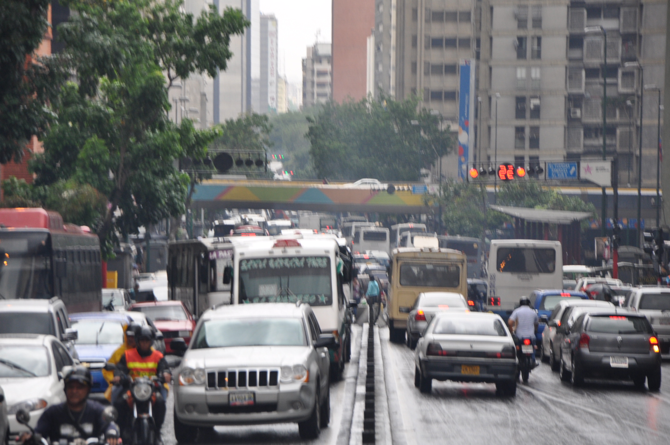 Inameh pronosticó al menos 72 horas de fuertes precipitaciones en gran parte de Venezuela