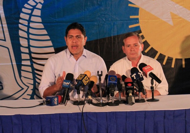 Foto: Juan Pablo Guanipa y Lester Toledo / Nota de prensa